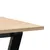 Produktbild 7 för Matbord Y-ram 100x50x75 cm massiv furu och gjutjärn