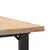 Produktbild 7 för Soffbord O-ram 80x80x45,5 cm massiv furu och gjutjärn