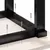 Produktbild 8 för Soffbord O-ram 80x80x45,5 cm massiv furu och gjutjärn
