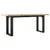 Produktbild 6 för Soffbord O-ram 110x40x45,5 cm massiv furu och gjutjärn