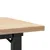 Produktbild 7 för Soffbord O-ram 110x40x45,5 cm massiv furu och gjutjärn