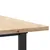 Produktbild 7 för Matbord O-ram 140x80x75,5 cm massiv furu och stål