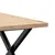 Produktbild 7 för Soffbord X-ram 60x60x40,5 cm massiv furu och gjutjärn
