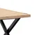 Produktbild 7 för Soffbord X-ram 70x70x40,5 cm massiv furu och stål
