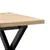 Produktbild 7 för Soffbord X-ram 80x50x40,5 cm massiv furu och gjutjärn