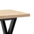 Produktbild 7 för Soffbord X-ram 110x40x45,5 cm massiv furu och gjutjärn
