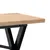 Produktbild 7 för Soffbord X-ram 160x40x45,5 cm massiv furu och stål