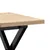Produktbild 7 för Soffbord Y-ram 40x40x35,5 cm massiv furu och stål
