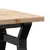 Produktbild 7 för Soffbord Y-ram 50x50x35,5 cm massiv furu och gjutjärn
