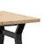 Produktbild 7 för Soffbord Y-ram 60x60x40,5 cm massiv furu och gjutjärn