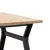 Produktbild 7 för Soffbord Y-ram 90x90x45,5 cm massiv furu och stål