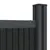 Produktbild 9 för Staketpanel grå 526x186 cm WPC
