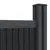 Produktbild 9 för Staketpanel grå 1564x186 cm WPC