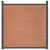 Produktbild 5 för Staketpanel brun 526x186 cm WPC