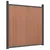 Produktbild 4 för Staketpanel brun 699x186 cm WPC