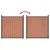 Produktbild 8 för Staketpanel brun 699x186 cm WPC