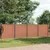 Produktbild 3 för Staketpanel brun 872x186 cm WPC