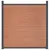 Produktbild 5 för Staketpanel brun 872x186 cm WPC