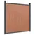 Produktbild 7 för Staketpanel brun 872x186 cm WPC