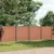 Produktbild 3 för Staketpanel brun 1045x186 cm WPC