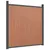 Produktbild 7 för Staketpanel brun 1218x186 cm WPC