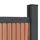 Staketpanel brun 1218x186 cm WPC