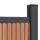 Staketpanel brun 1564x186 cm WPC