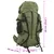 Produktbild 8 för Vandringsryggsäck armégrön 60 L oxford-tyg