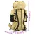 Produktbild 8 för Vandringsryggsäck khaki 60 L oxford-tyg