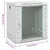 Produktbild 8 för 12U Nätverksskåp väggmonterat 19" IP20 53x40x60 mm
