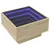 Produktbild 3 för Soffbord med LEDs sonoma-ek 50x50x30 cm konstruerat trä