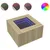 Produktbild 2 för Soffbord med LEDs sonoma-ek 60x60x40 cm konstruerat trä