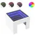 Produktbild 2 för Soffbord med Infinity LEDs vit 40x40x30 cm