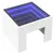 Produktbild 3 för Soffbord med Infinity LEDs vit 40x40x30 cm