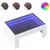 Produktbild 2 för Soffbord med Infinity LEDs vit 70x50x30 cm