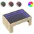 Produktbild 2 för Soffbord med Infinity LEDs sonoma-ek 70x50x30 cm