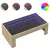 Produktbild 2 för Soffbord med Infinity LEDs sonoma-ek 90x50x30 cm