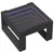 Produktbild 3 för Soffbord med Infinity LEDs svart 50x53x30 cm