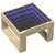 Produktbild 3 för Soffbord med Infinity LEDs sonoma-ek 50x53x30 cm