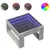 Produktbild 2 för Soffbord med Infinity LEDs betonggrå 50x53x30 cm