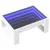 Produktbild 3 för Soffbord med Infinity LEDs vit 70x53x30 cm