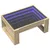 Produktbild 3 för Soffbord med Infinity LEDs sonoma-ek 70x53x30 cm
