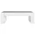 Produktbild 6 för Soffbord med Infinity LEDs vit 90x53x30 cm