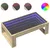Produktbild 2 för Soffbord med Infinity LEDs sonoma-ek 90x53x30 cm