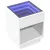 Produktbild 3 för Soffbord med Infinity LEDs vit 40x40x50 cm