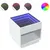Produktbild 2 för Soffbord med Infinity LEDs vit 50x50x50 cm