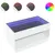 Produktbild 2 för Soffbord med Infinity LEDs vit 90x50x50 cm