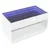 Produktbild 5 för Soffbord med Infinity LEDs vit 90x50x50 cm