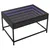 Produktbild 3 för Soffbord med Infinity LEDs svart 70x50x41 cm