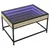 Produktbild 3 för Soffbord med Infinity LEDs sonoma-ek 70x50x41 cm